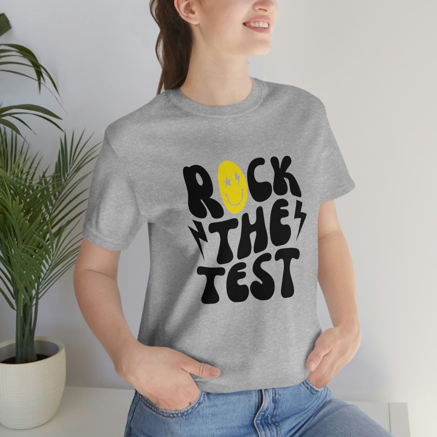 Rock the Test Unisex Jersey Short Sleeve Tee